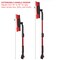 Gardenised Aluminum Snow Brush & Ice Scraper Non-Slip Foam Grip Winter Car Tool with Scratch-Free Bristles for Cars, SUVs & Trucks